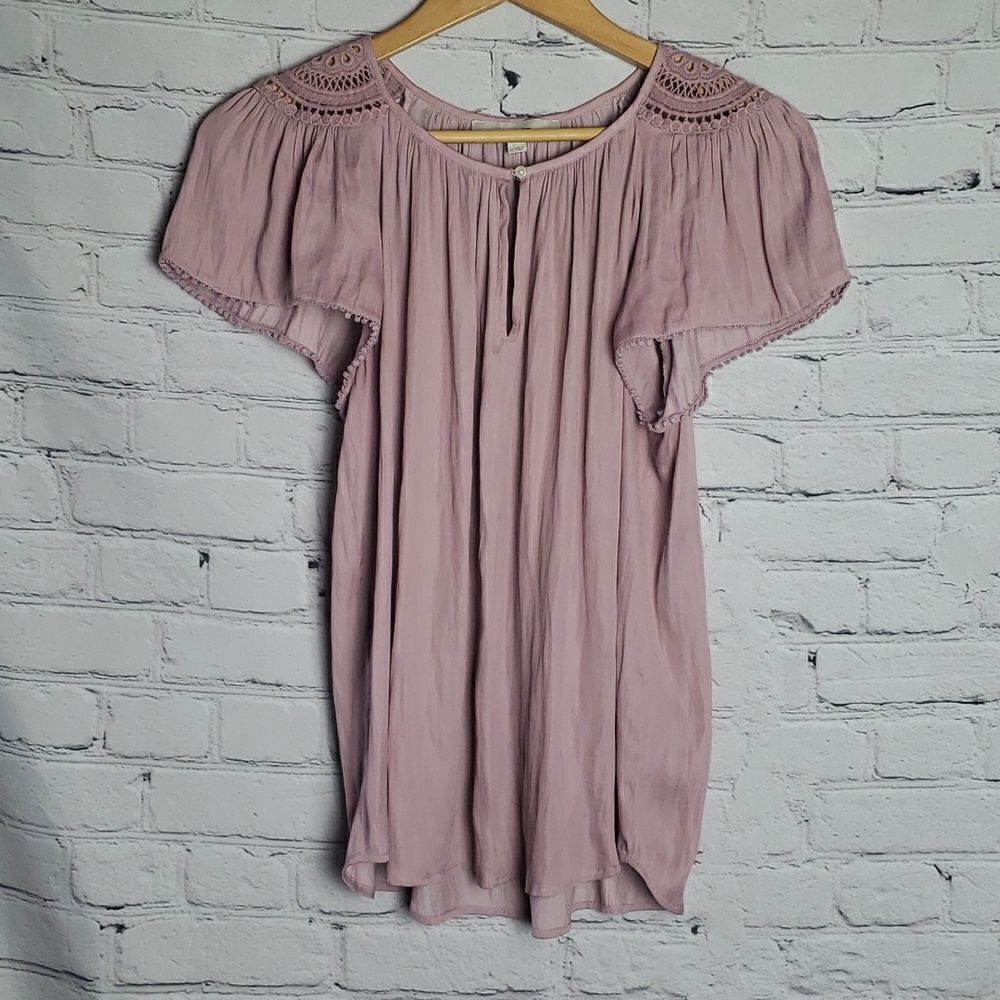 Loft Purple Blouse /Top‎